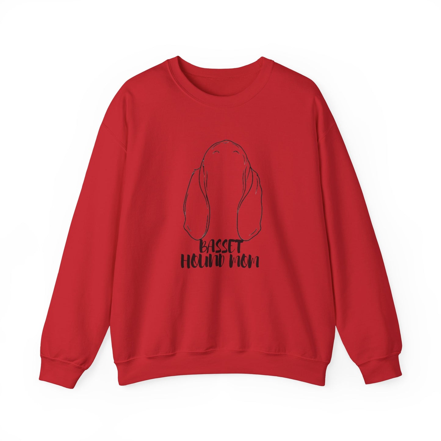 Basset Hound Mom Crewneck