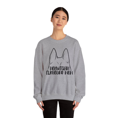 Norwegian Elkhound Mom Crewneck