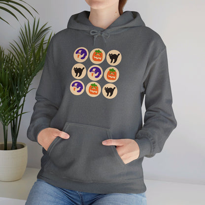 Halloween Cat Cookie Hoodie