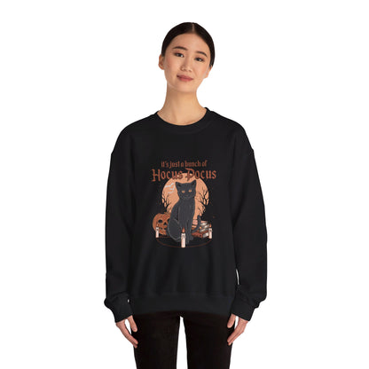 A Bunch of Hocus Pocus Halloween Cat Crewneck