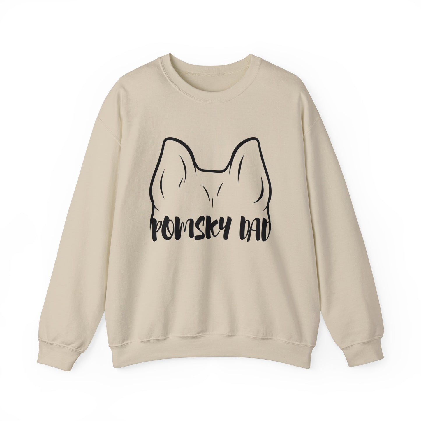 Pomsky Dad Crewneck