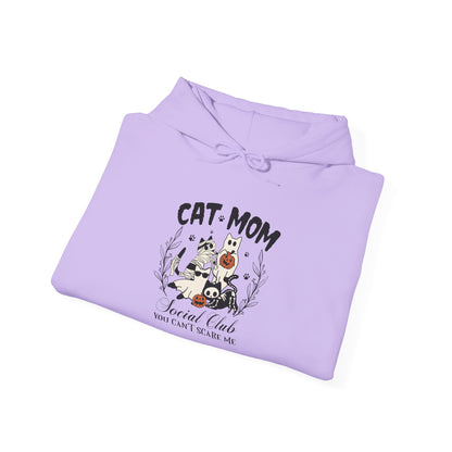 Cat Mom Social Club Halloween Hoodie