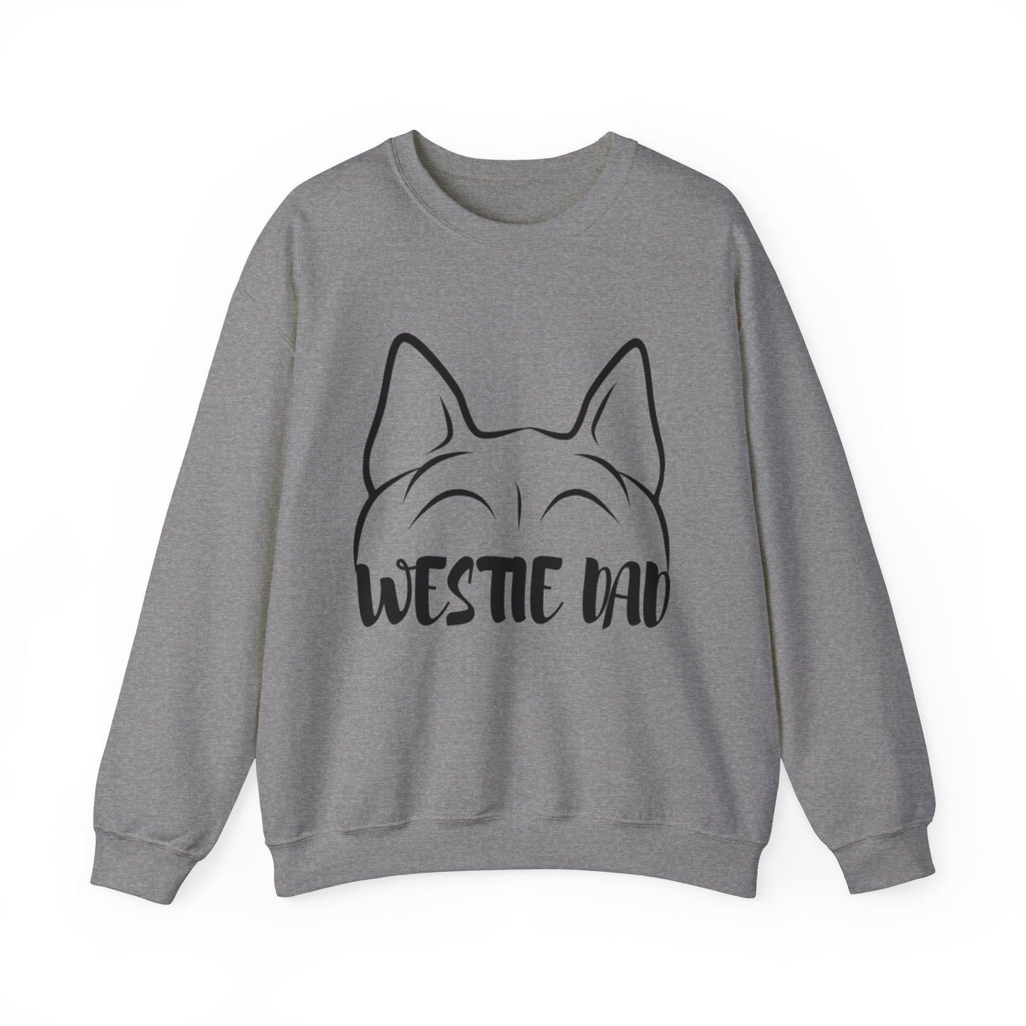 West Highland White Terrier Dad Crewneck