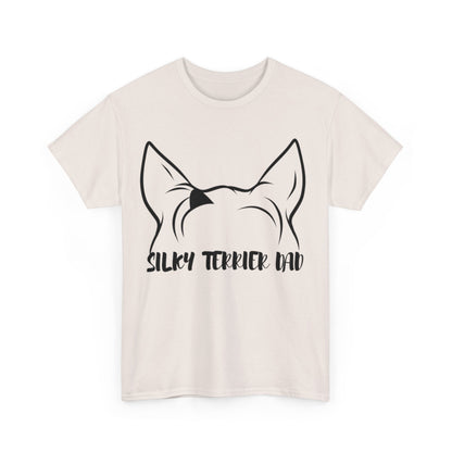 Silky Terrier Dad Tee