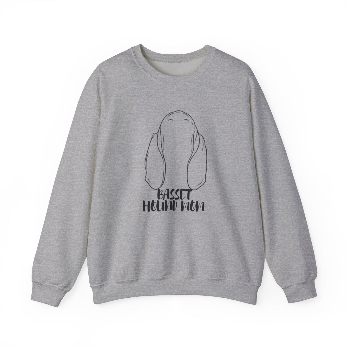 Basset Hound Mom Crewneck