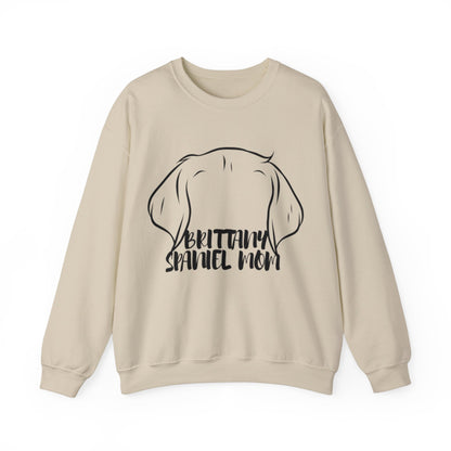 Brittany Spaniel Mom Crewneck