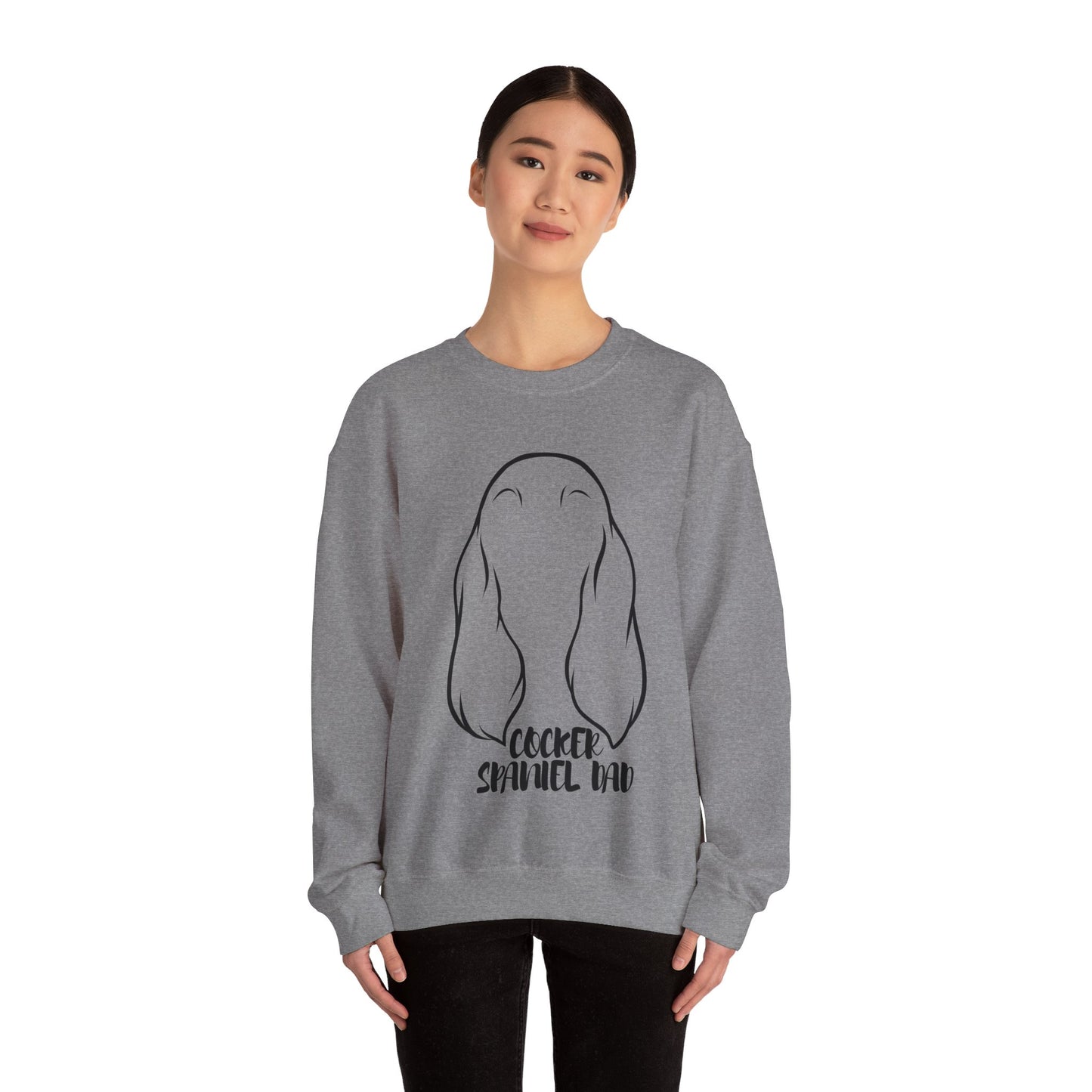 Cocker Spaniel Dad Crewneck