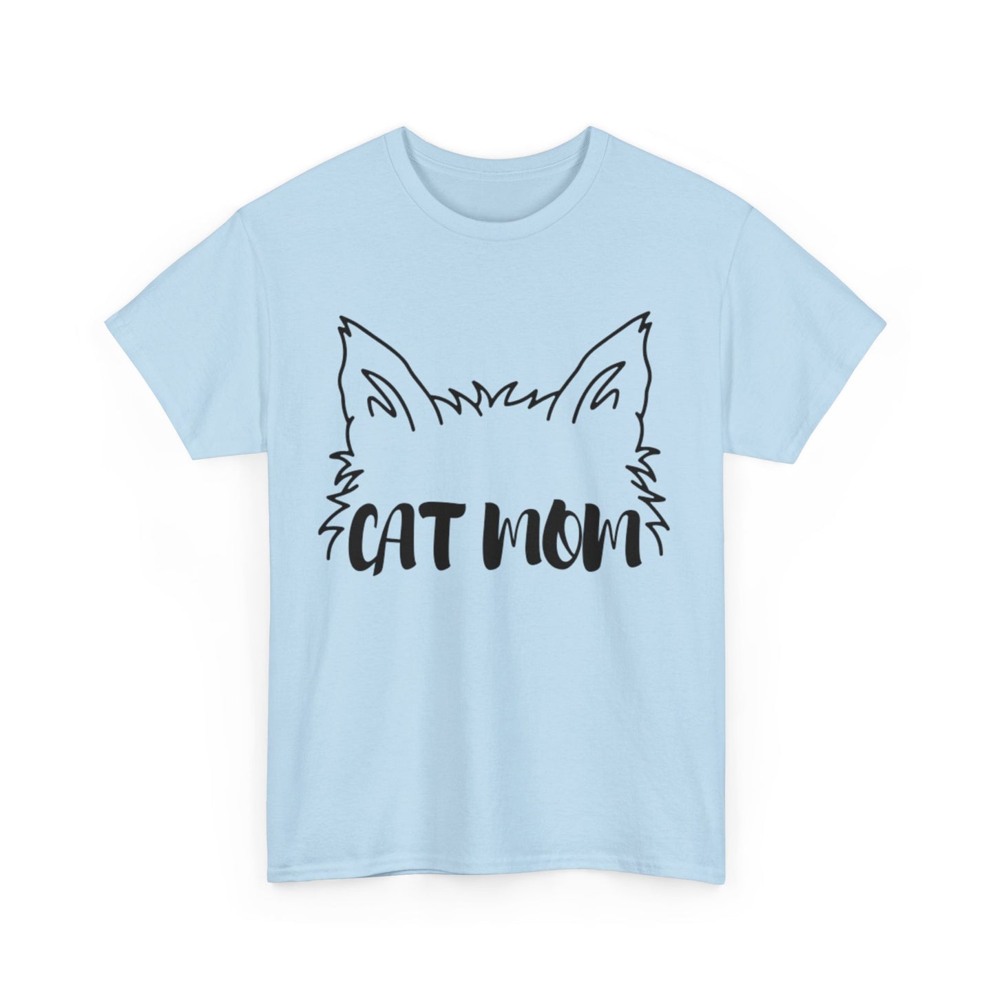 Long-Haired Cat Mom Tee