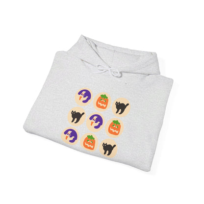 Halloween Cat Cookie Hoodie