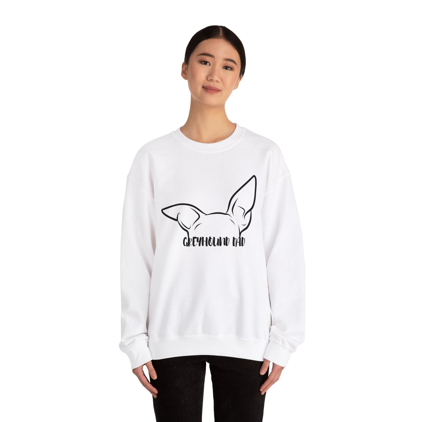 Greyhound Dad Crewneck