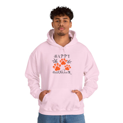 Happy Halloween Paw Print hoodie