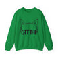 Long-Haired Cat Dad Crewneck