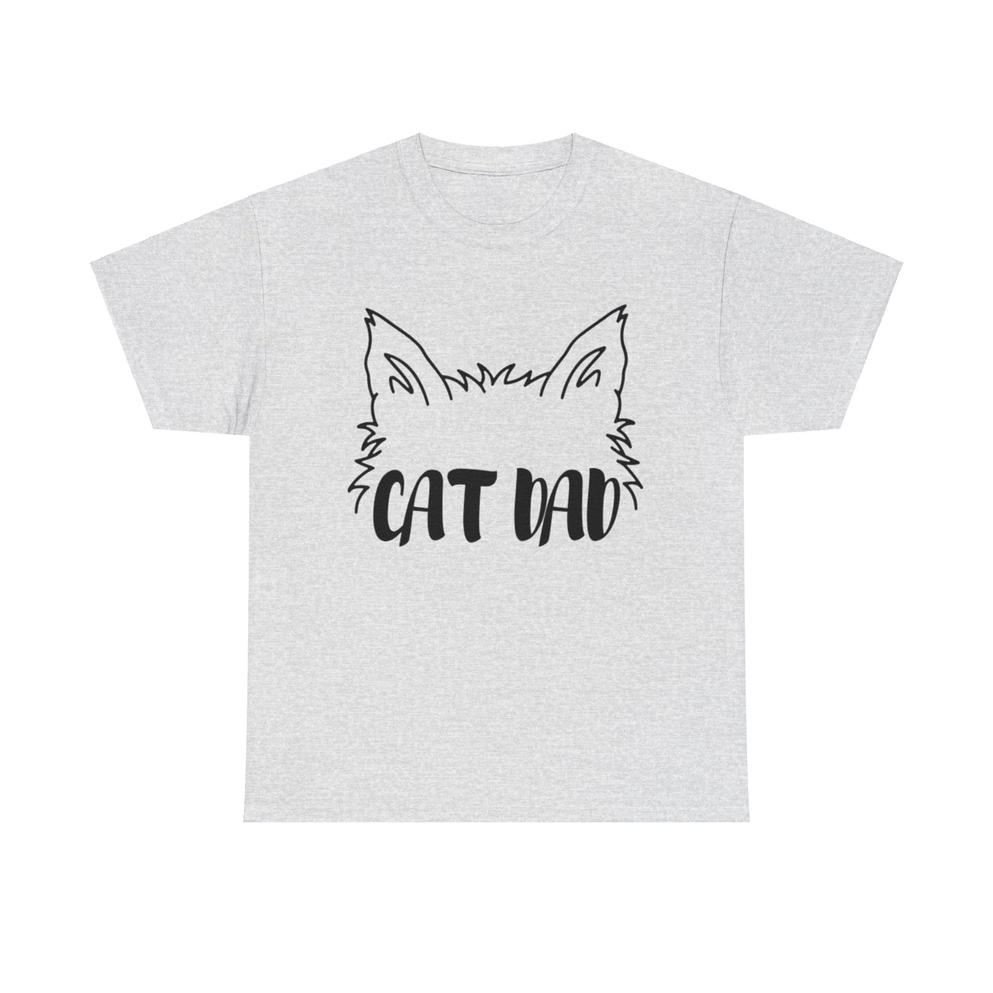 Long-Haired Cat Dad Tee