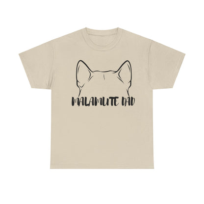 Alaskan Malamute Dad Tee