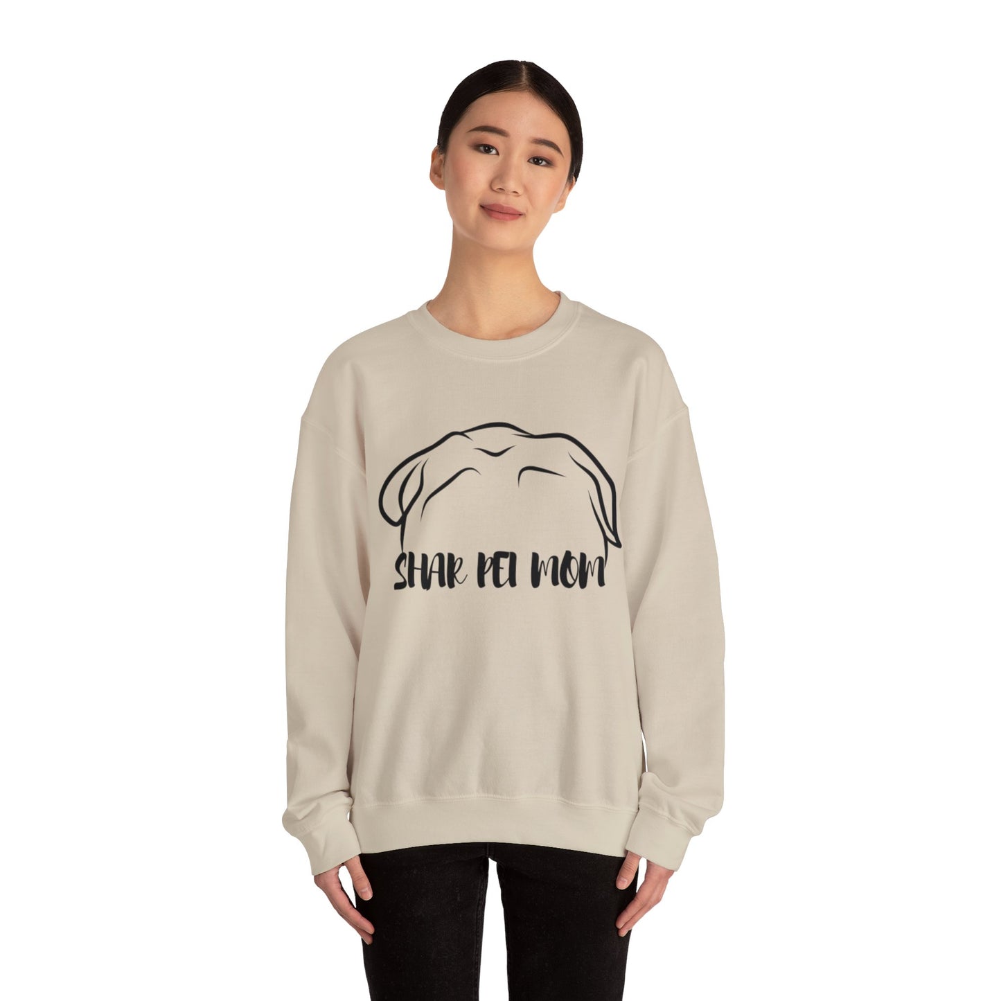 Shar Pei Mom Crewneck