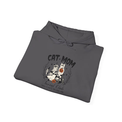 Cat Mom Social Club Halloween Hoodie