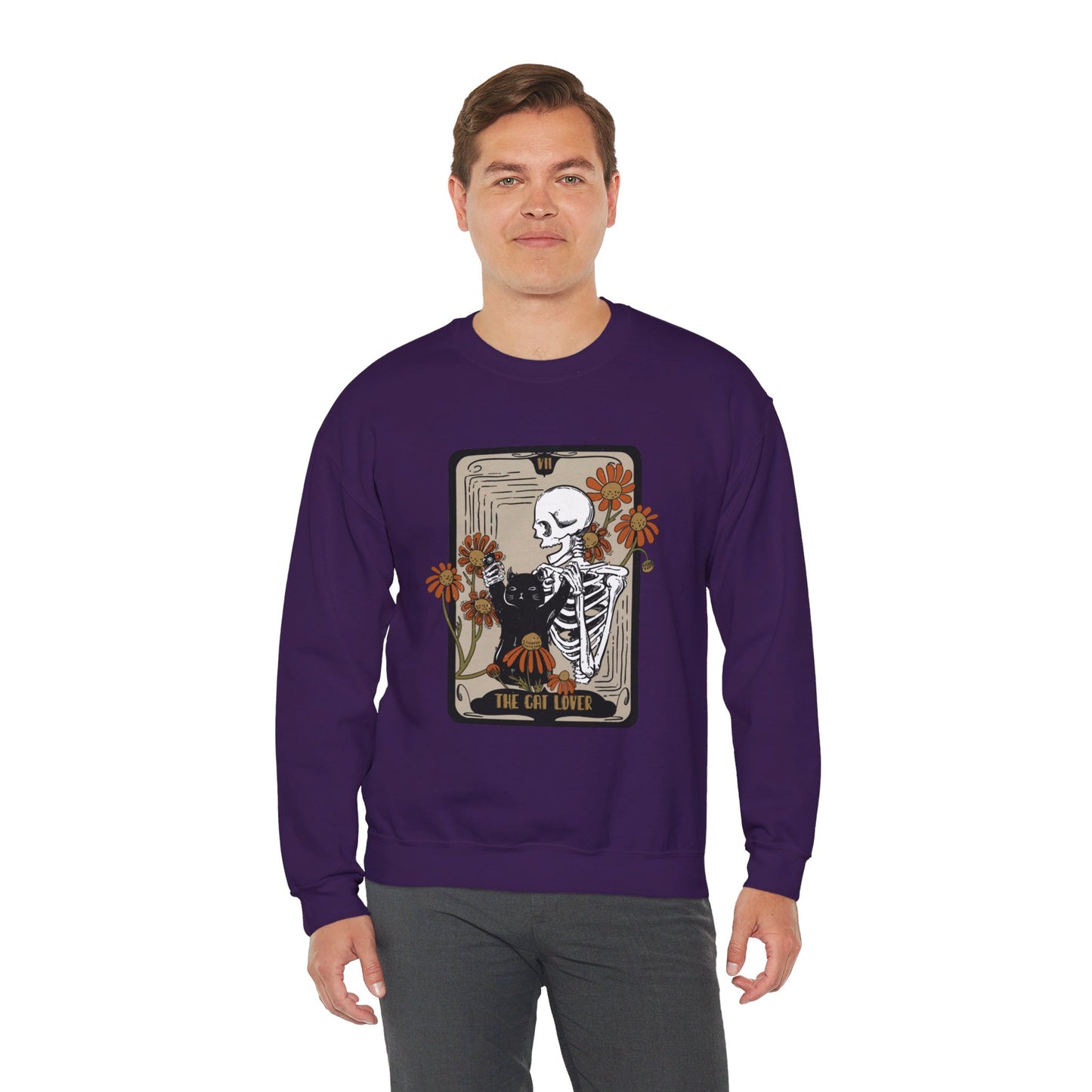 The Cat Lovers Tarot Halloween Crewneck