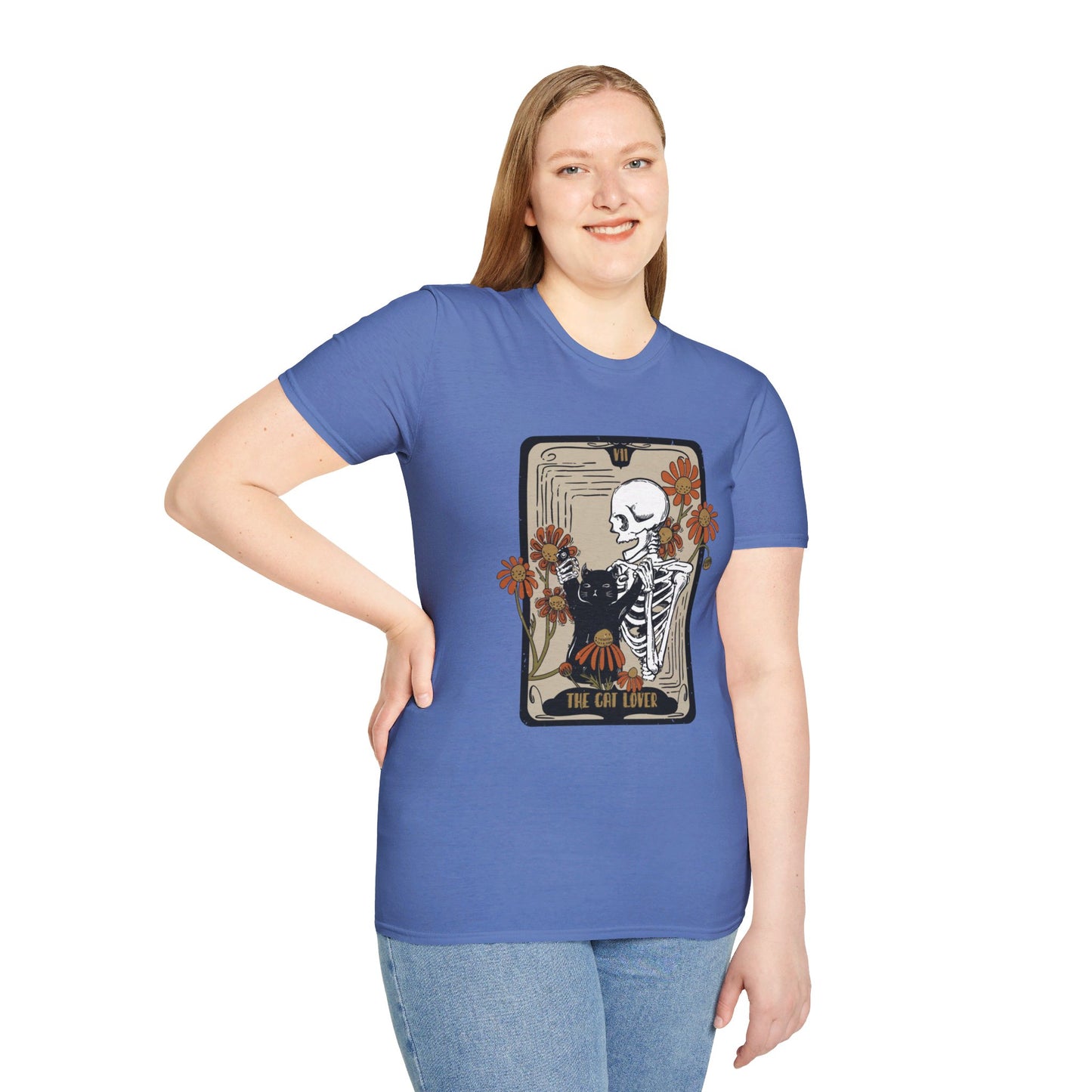 The Cat Lover Tarot Halloween Tee