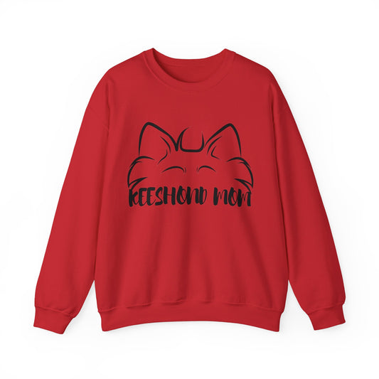 Keeshond Mom Crewneck