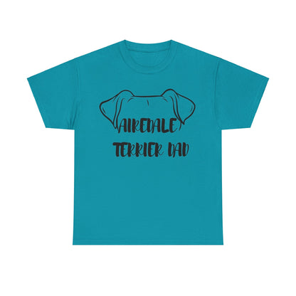 Airedale Terrier Dad Tee