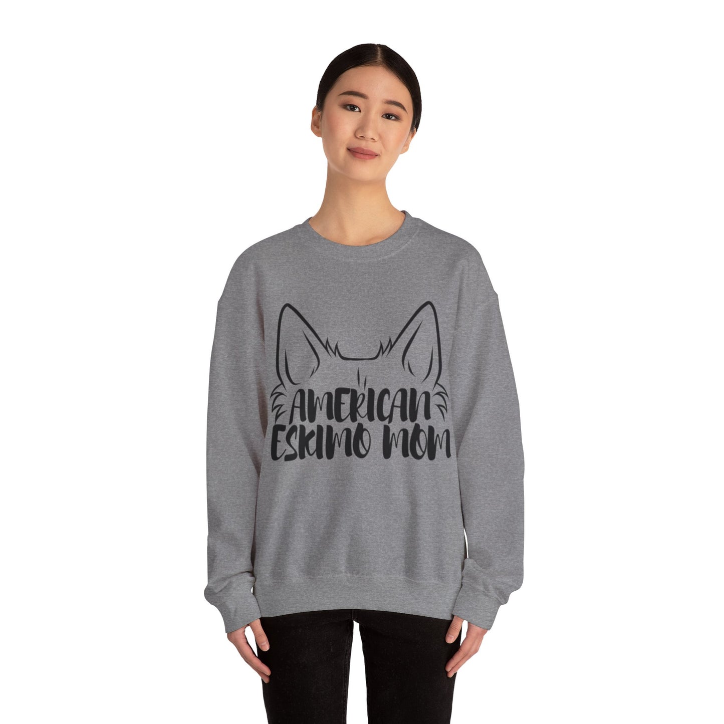 American Eskimo Mom Crewneck