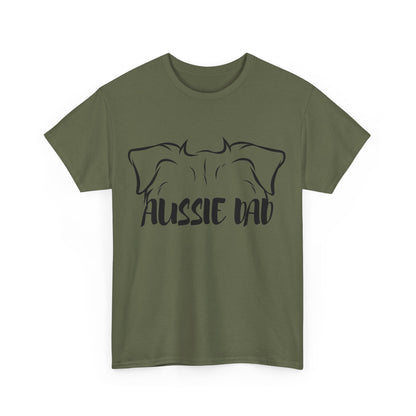 Australian Shepherd Dad Tee