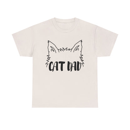 Long-Haired Cat Dad Tee