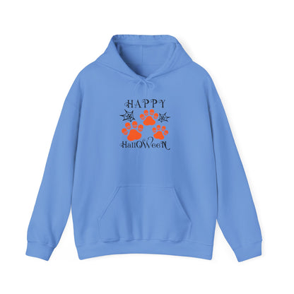 Happy Halloween Paw Print hoodie