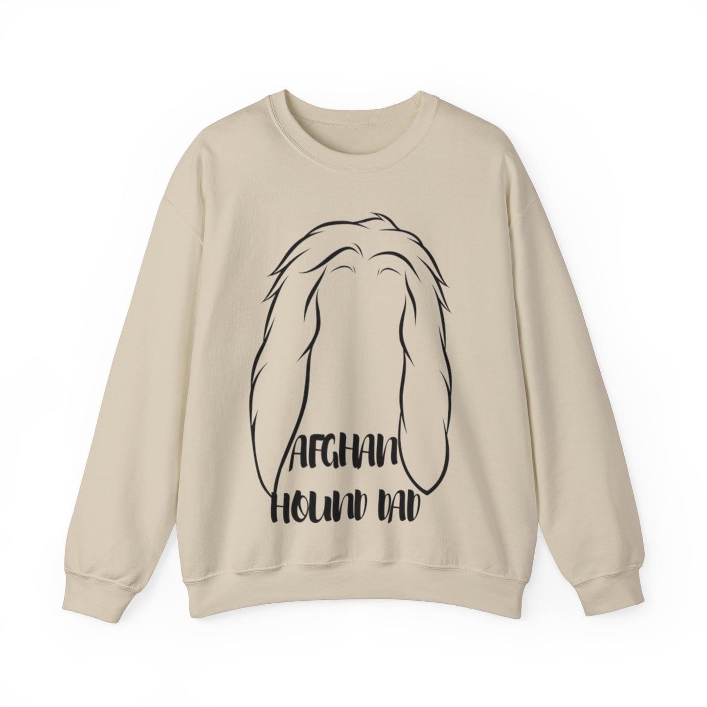 Afghan Hound Dad Crewneck