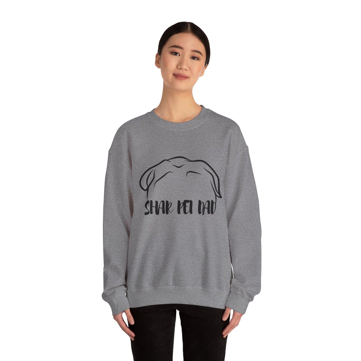 Shar Pei Dad Crewneck