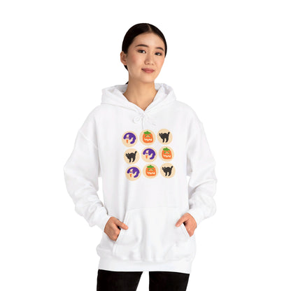 Halloween Cat Cookie Hoodie