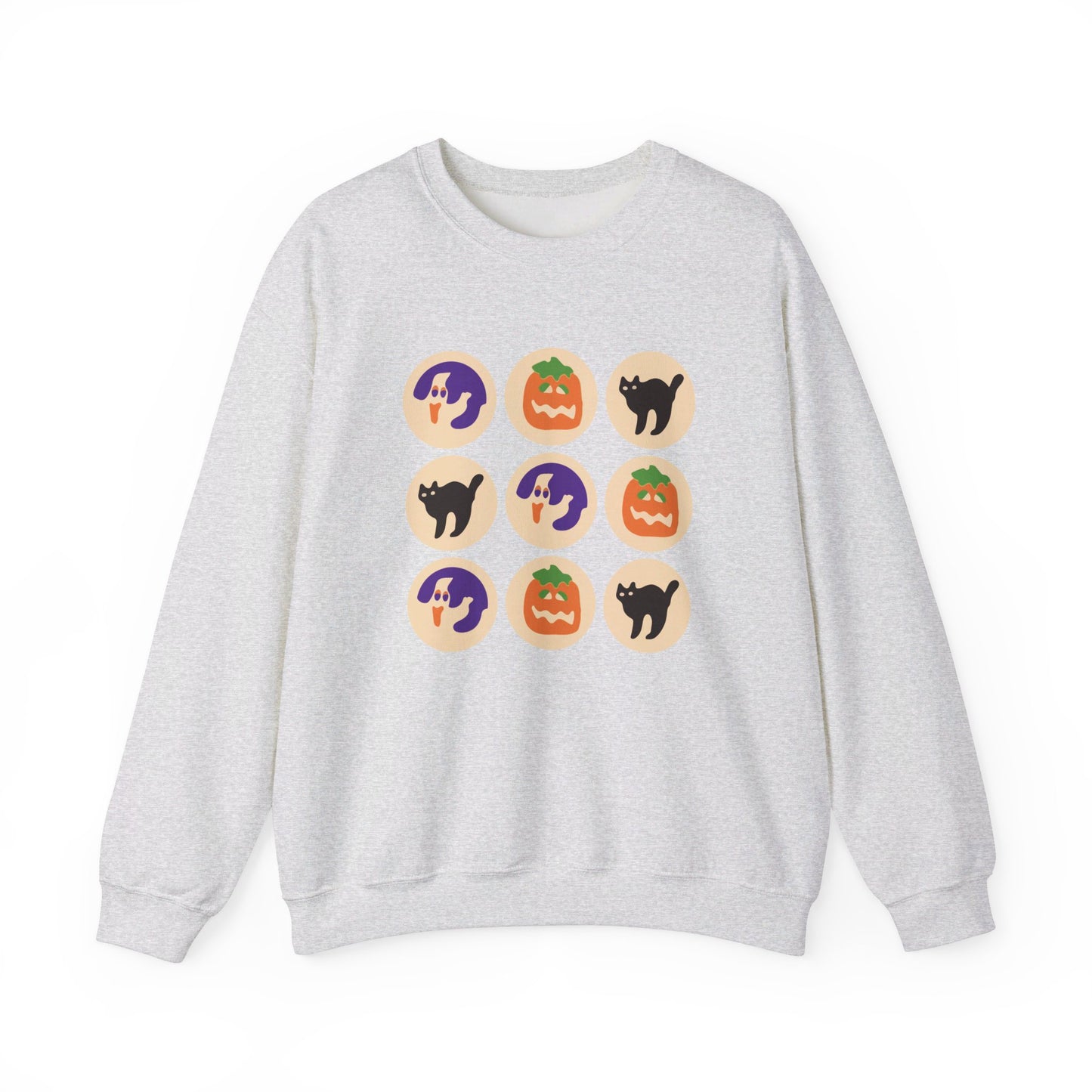 Halloween Black Cat Crewneck Sweatshirt