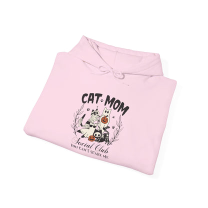 Cat Mom Social Club Halloween Hoodie