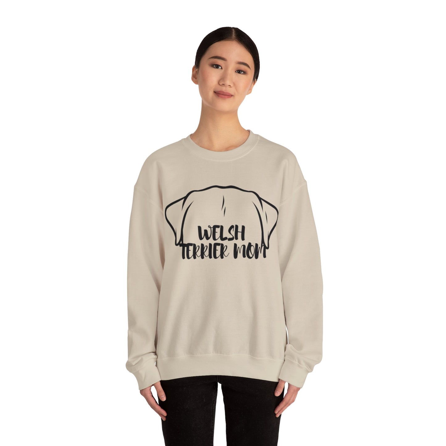 Welsh Terrier Mom Crewneck