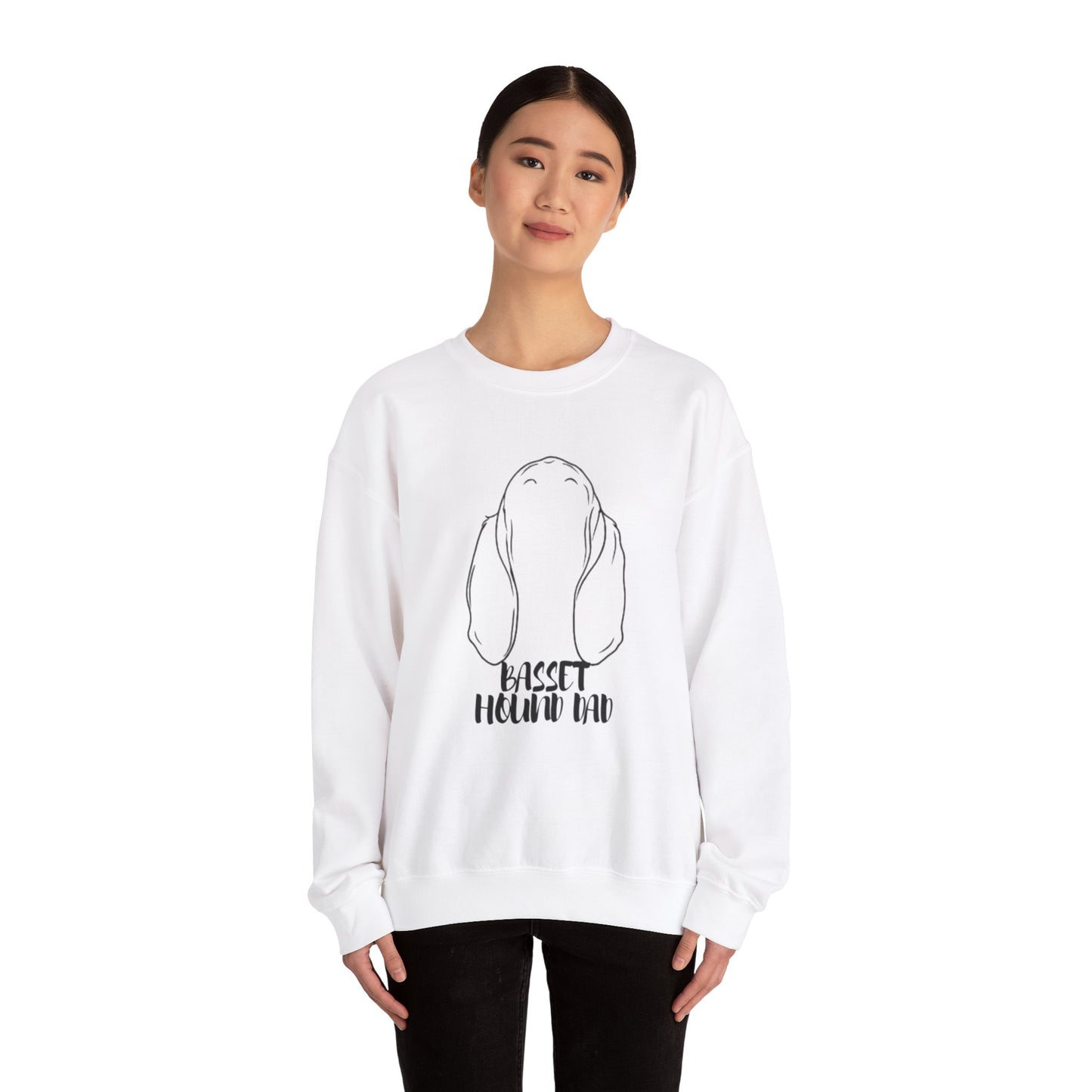 Basset Hound Dad Crewneck