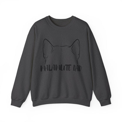 Alaskan Malamute Dad Crewneck