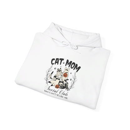 Cat Mom Social Club Halloween Hoodie