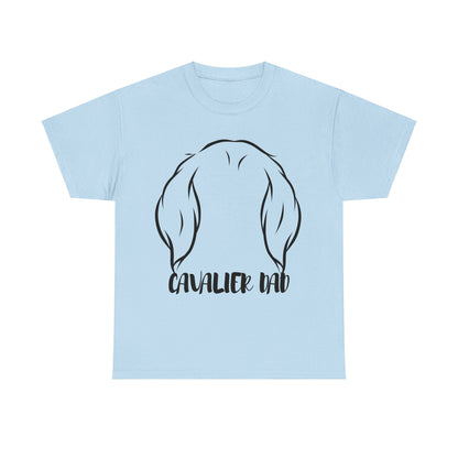 Cavalier King Charles Spaniel Dad Tee