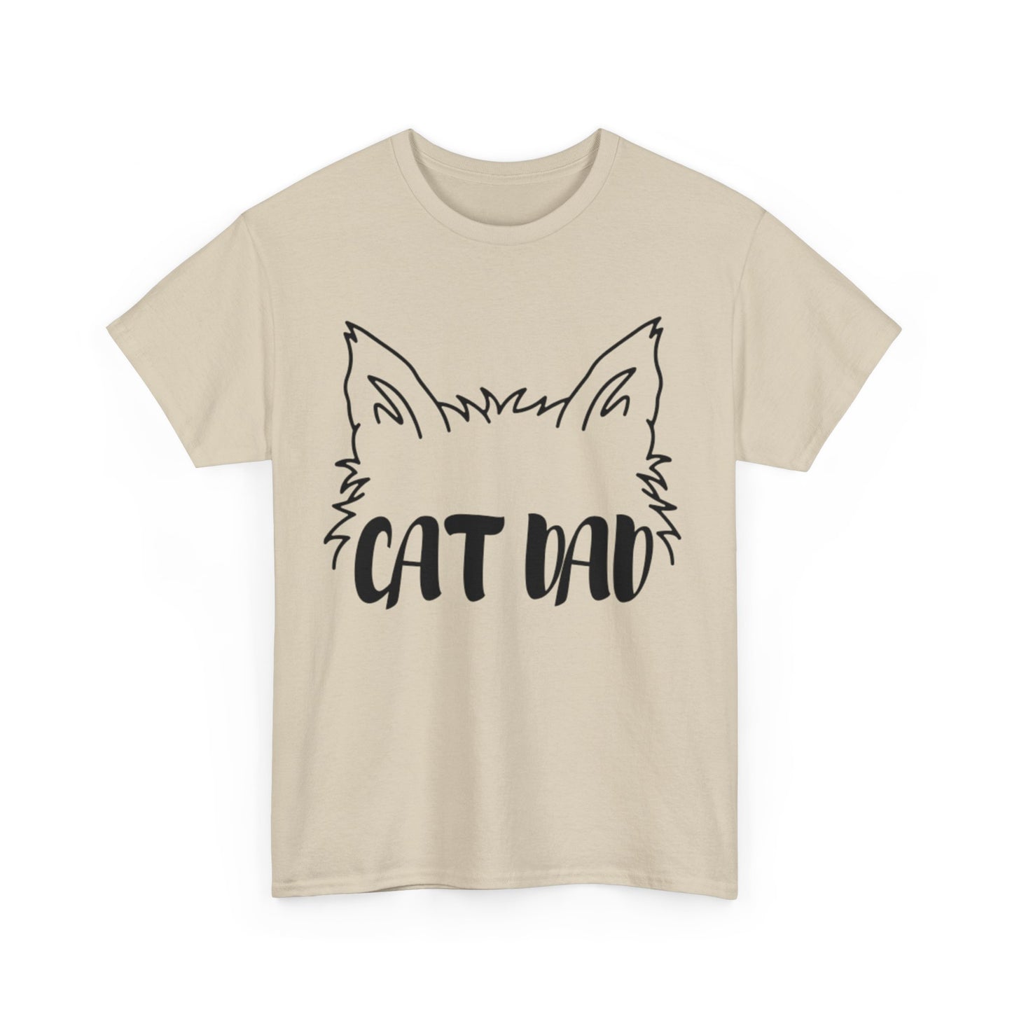 Long-Haired Cat Dad Tee