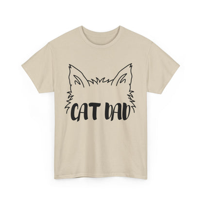 Long-Haired Cat Dad Tee