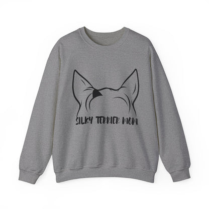 Silky Terrier Mom Crewneck