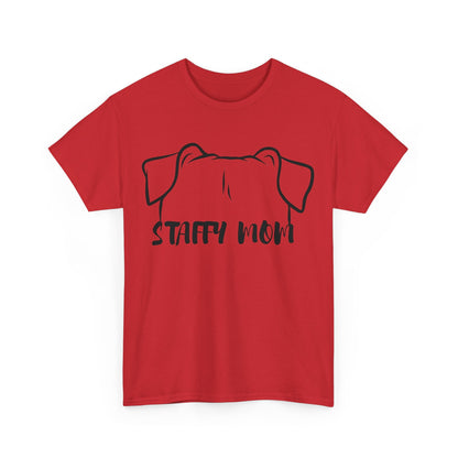 Staffordshire Bull Terrier Mom Tee