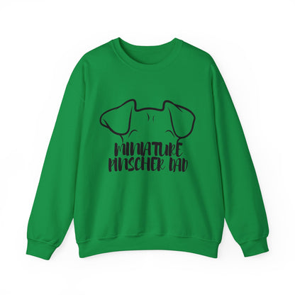 Miniature Pinscher Dad Crewneck