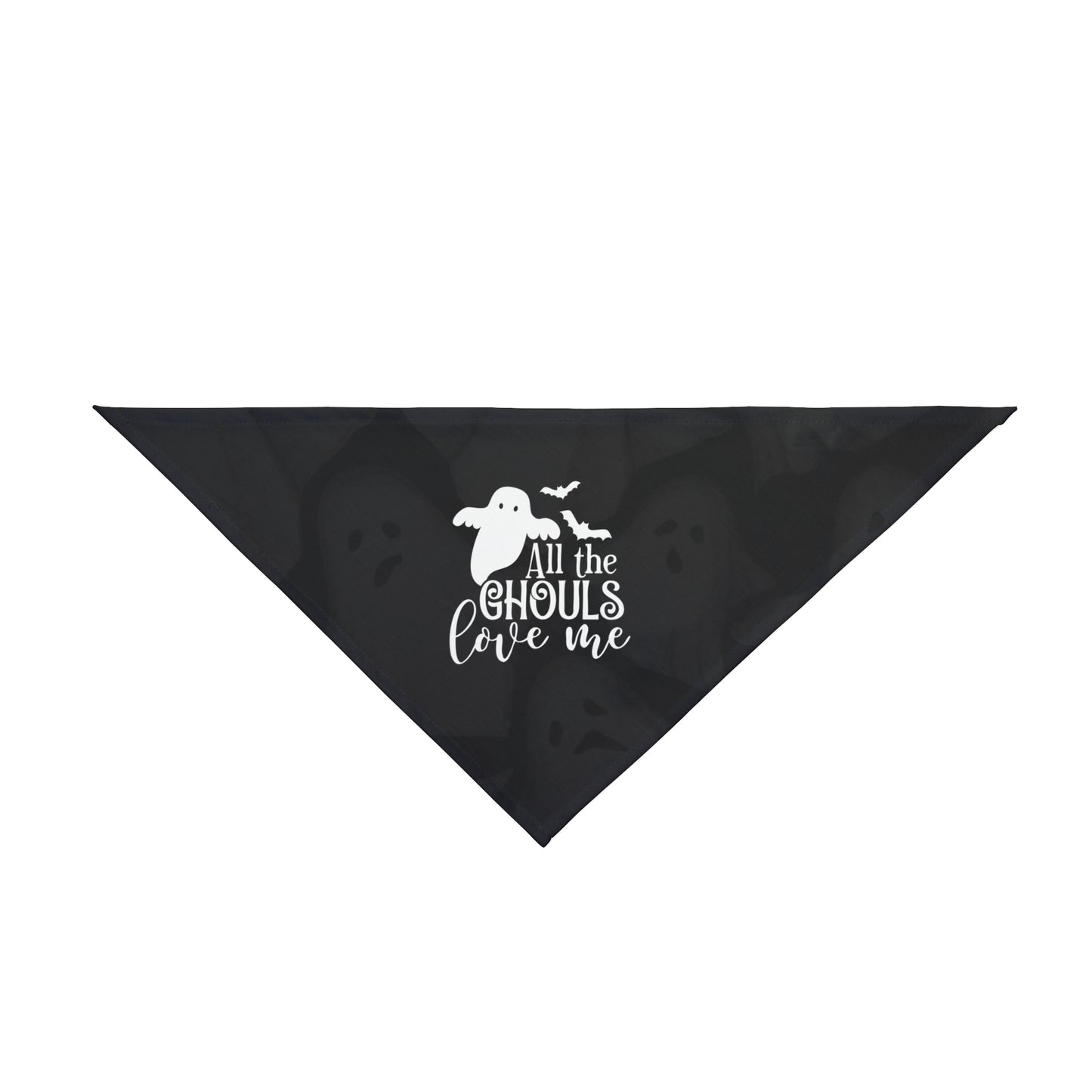 All The Ghouls Love Me Halloween Pet Bandana