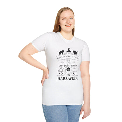 When Black Cats Prowl Halloween Tee