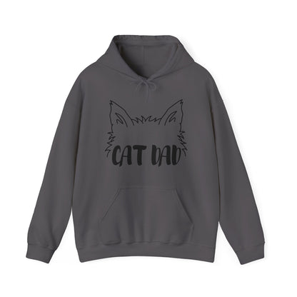 Long-Haired Cat Dad Hoodie