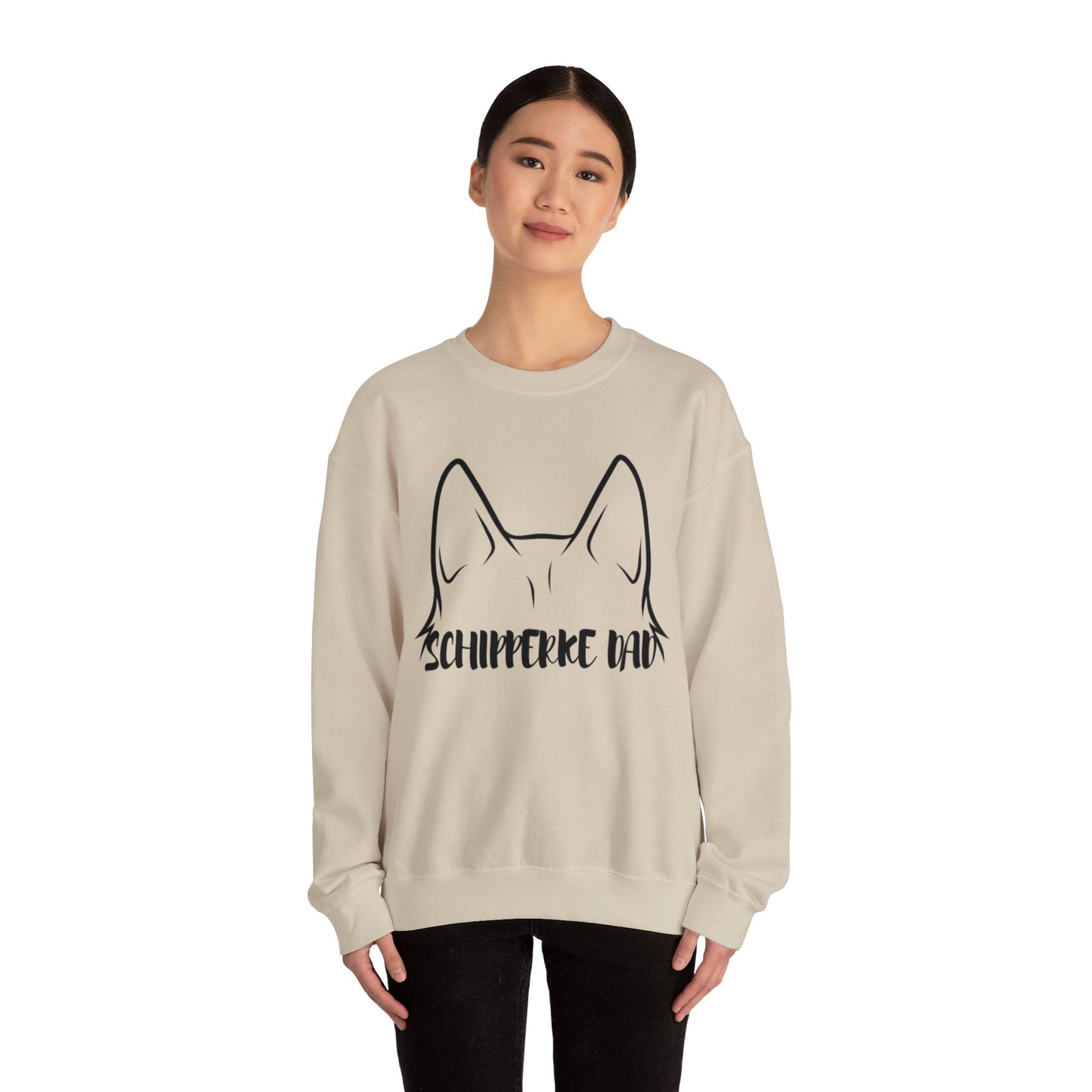 Schipperke Dad Crewneck