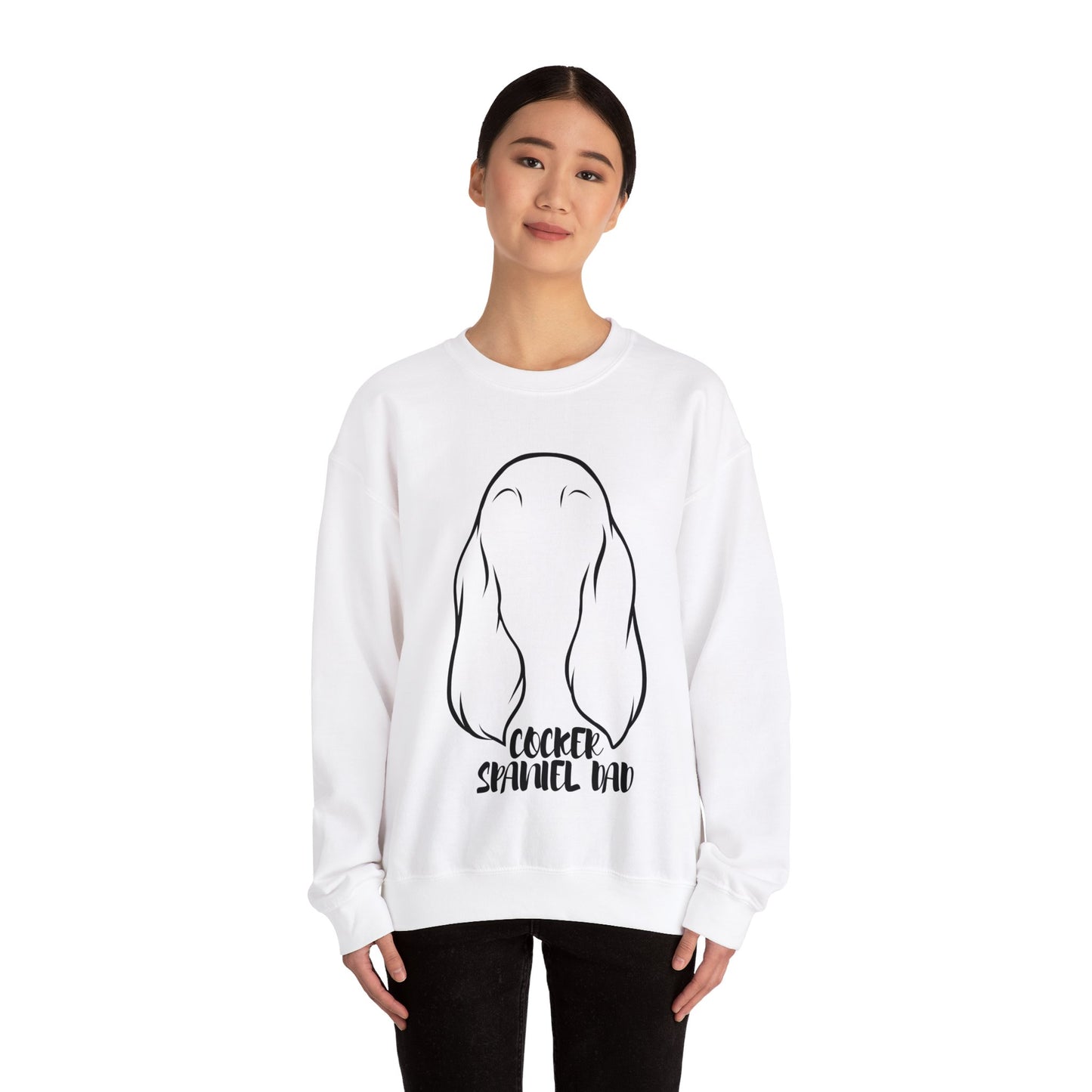 Cocker Spaniel Dad Crewneck