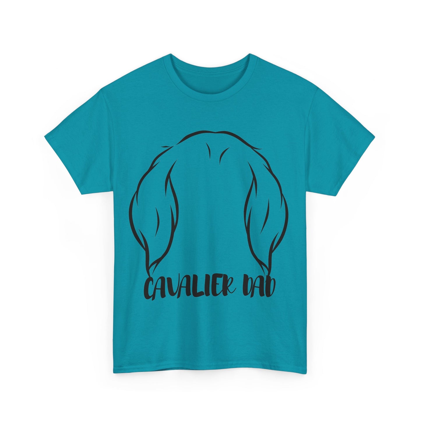 Cavalier King Charles Spaniel Dad Tee