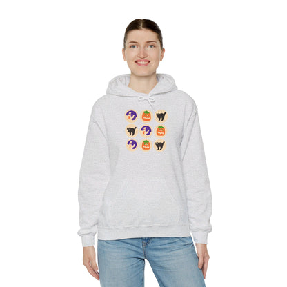 Halloween Cat Cookie Hoodie